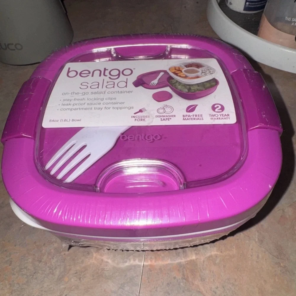 Bentgo Salad On-The-Go Container - Pink